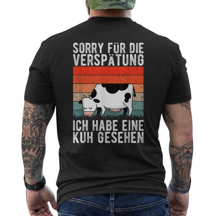 Ich Habe Eine Kuh Seen T-Shirt mit Rückendruck