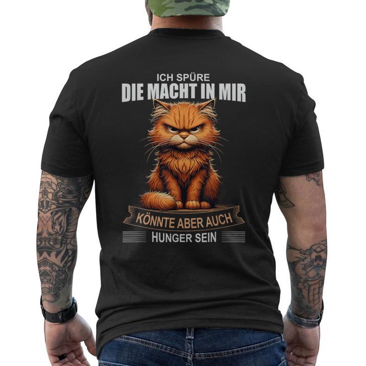 Ich Spüre Die Macht In Mir T-Shirt mit Rückendruck