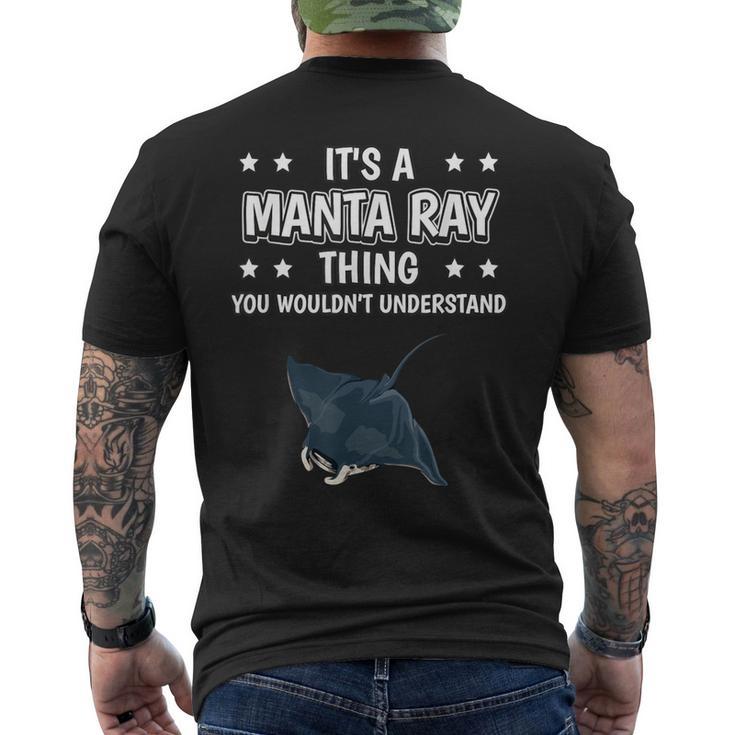 Ist So Ein Mantarochen Ding Saying T-Shirt mit Rückendruck