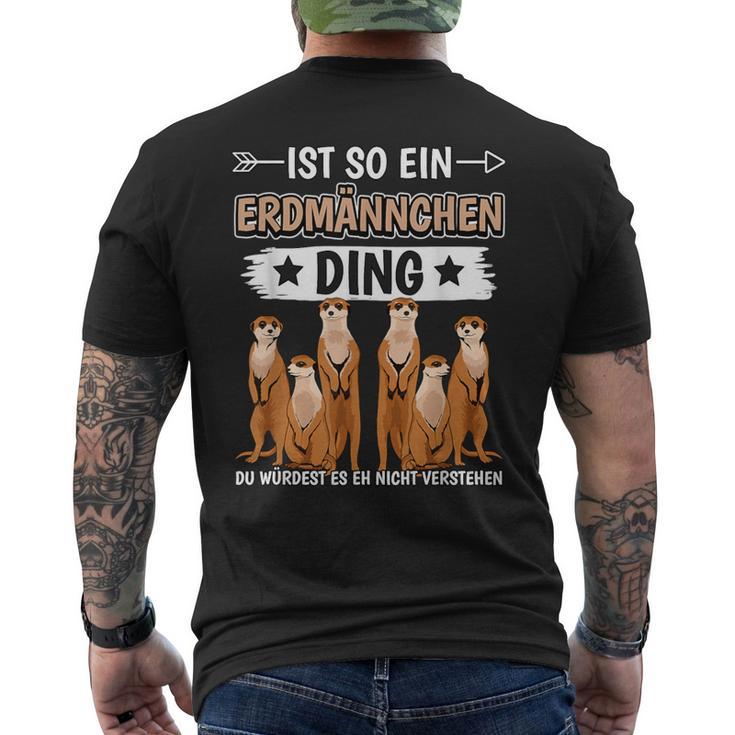 Ist So Ein Meerkat Ding T-Shirt mit Rückendruck