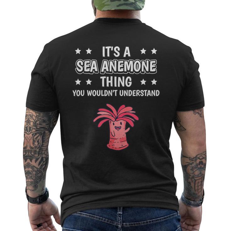 Ist So Ein Seeanemone Ding Lustiger Spruch Seeanemonen T-Shirt mit Rückendruck