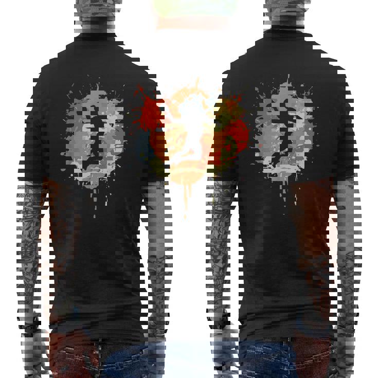 Joueur De Handball Ballon Sports T-shirt imprimé au dos