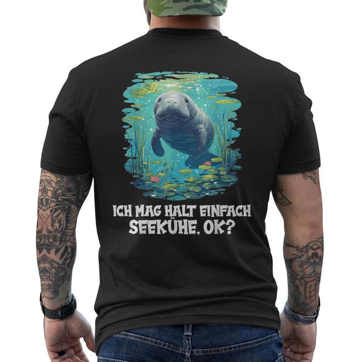 Manati Mana T-Shirt mit Rückendruck