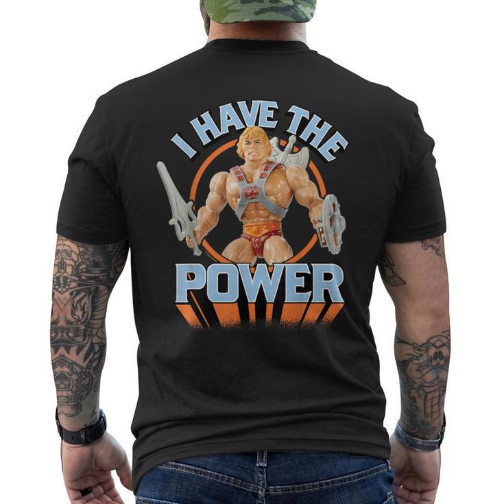 Masters Of The Universe Ich Habe Die T-Shirt mit Rückendruck