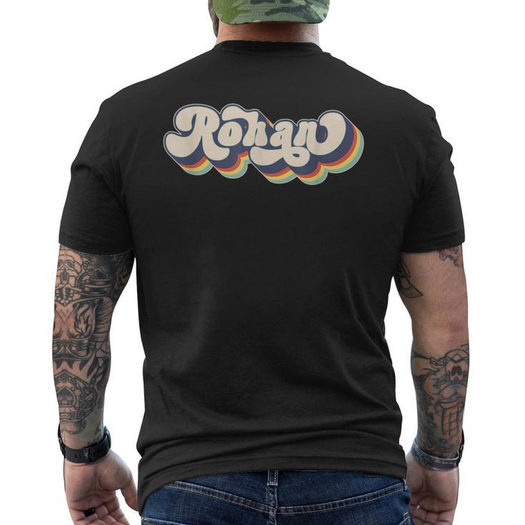 Rohan Name Personalised Last Name Rohan T-Shirt mit Rückendruck