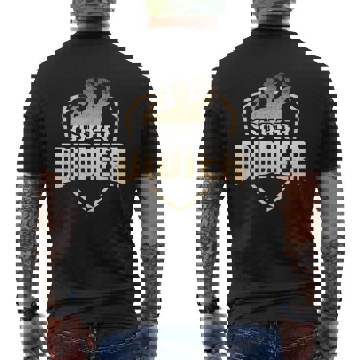 Super Didier Humour Cadeau Prénom Personnalisé Homme T-shirt imprimé au dos