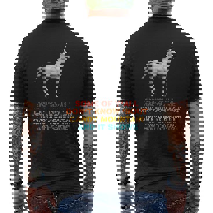 Some Of Y'All Don't Know Bout Candy Mountain Quote Men's Back Print T-Shirt