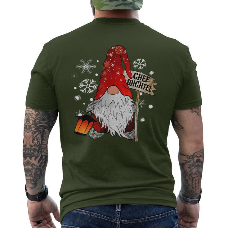 Chef Wichtel Christmas Gnome T-Shirt mit Rückendruck