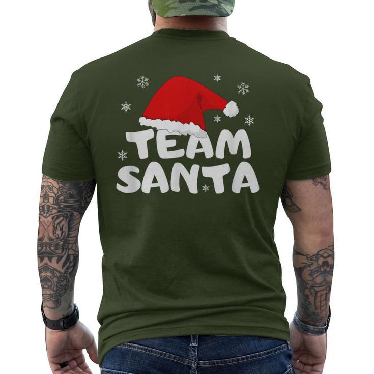 Team Santa Xmas Christmas T-Shirt mit Rückendruck