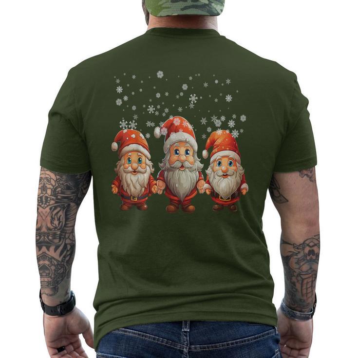 Weihnachtsmotiv Merry Christmas T-Shirt mit Rückendruck