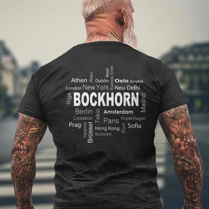 Bockhorn New York Berlin Bockhorn Meine Hauptstadt T-Shirt mit Rückendruck Geschenke für alte Männer