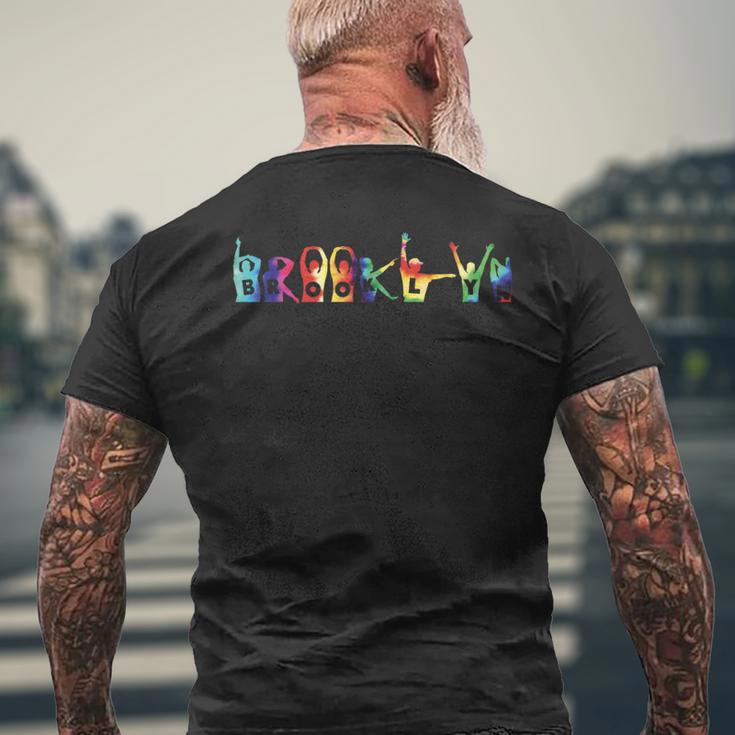 Brooklyn Nyc Tie Dye T-Shirt mit Rückendruck Geschenke für alte Männer