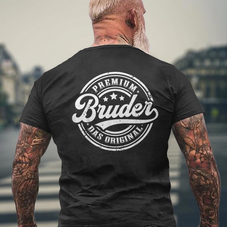 Bruder Das Original S T-Shirt mit Rückendruck Geschenke für alte Männer