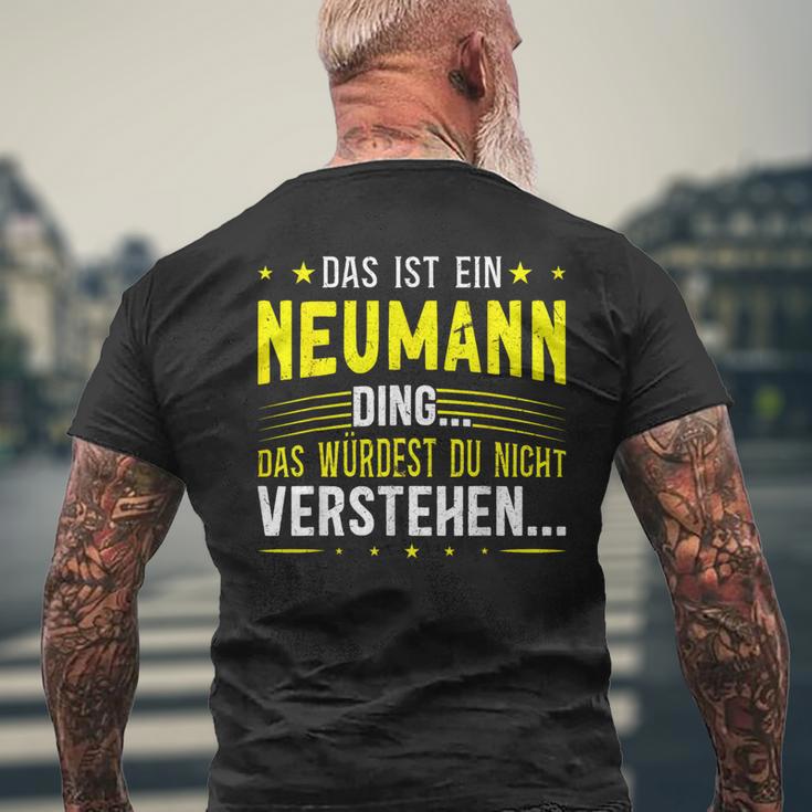 Das Ist Ein Neumann Ding Saying For Familie Neumann S T-Shirt mit Rückendruck Geschenke für alte Männer