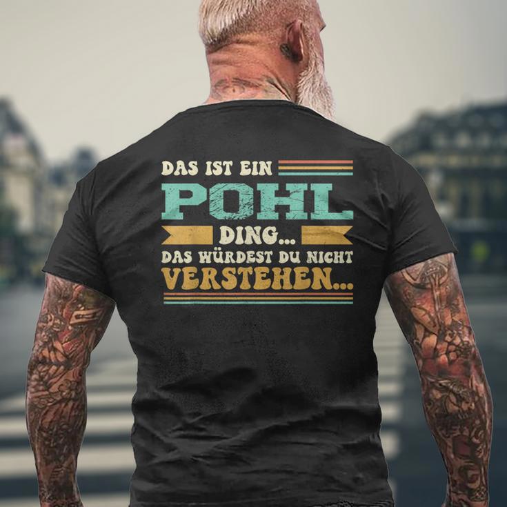 Das Ist Ein Pohl Ding T-Shirt mit Rückendruck Geschenke für alte Männer