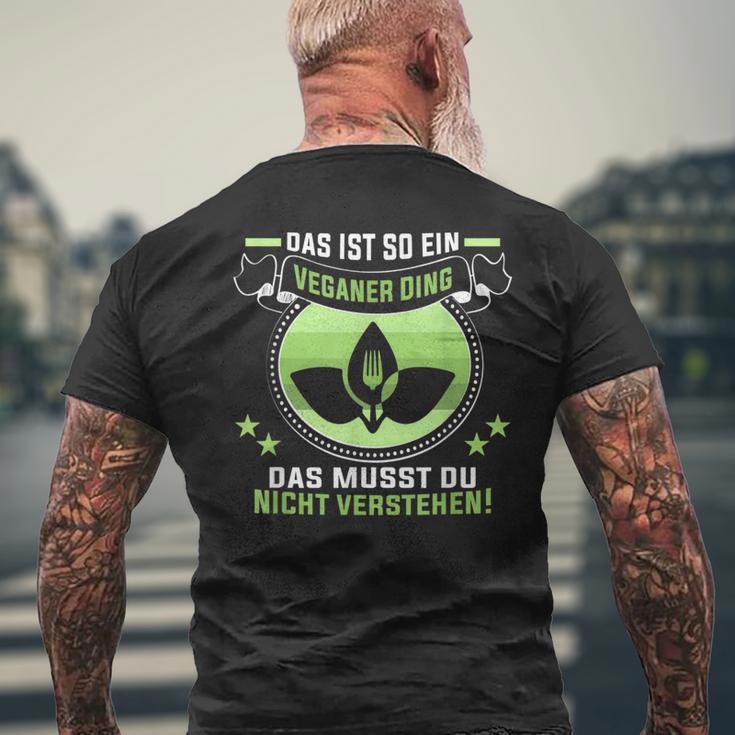 Das Ist So Eineganer Dingegan T-Shirt mit Rückendruck Geschenke für alte Männer