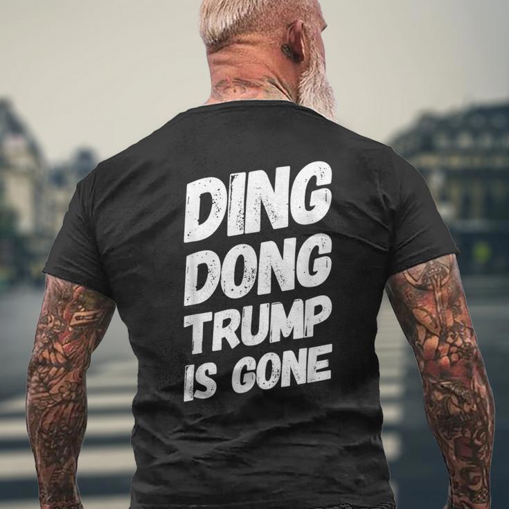 Ding Dong Trump Ist Weg T-Shirt mit Rückendruck Geschenke für alte Männer