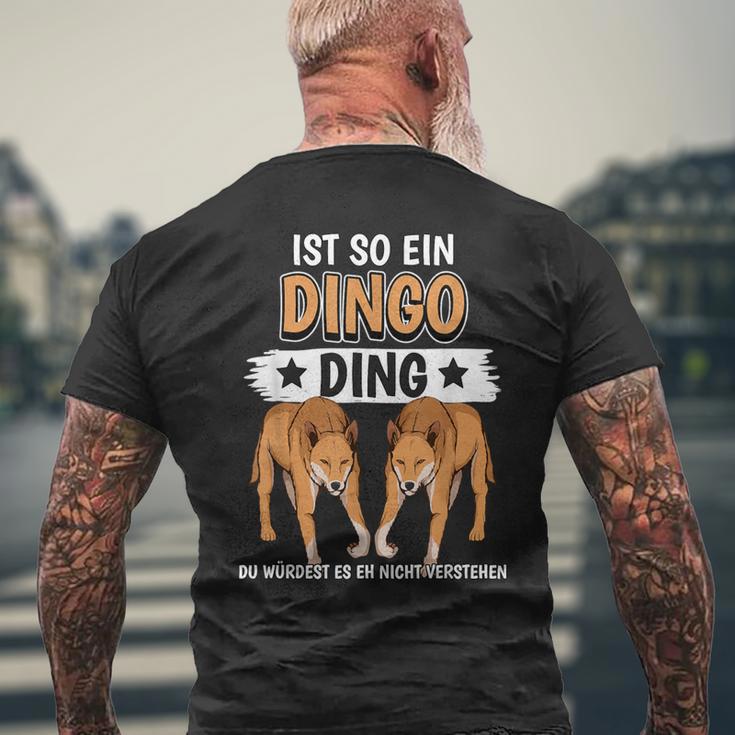 Dingos Ist So Ein Dingo T-Shirt mit Rückendruck Geschenke für alte Männer