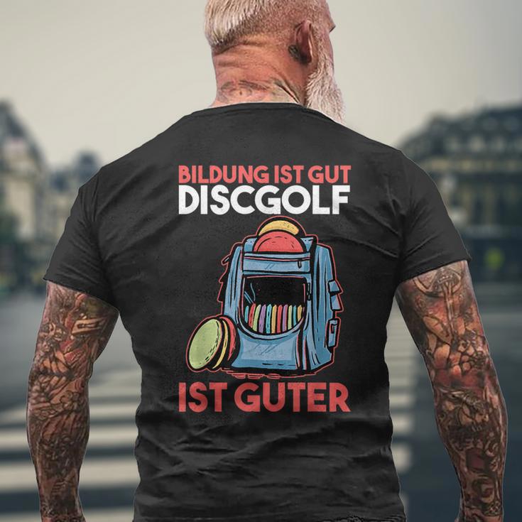 Discgolf T-Shirt mit Rückendruck Geschenke für alte Männer