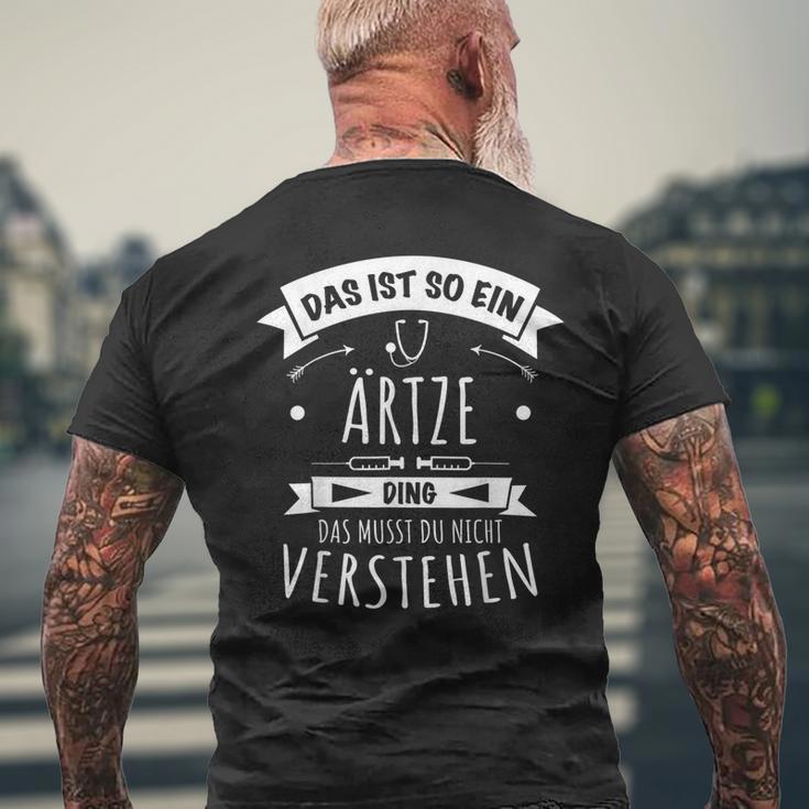 Doctor Medicine General Medicine Das Ist So Ein Drzte Ding T-Shirt mit Rückendruck Geschenke für alte Männer