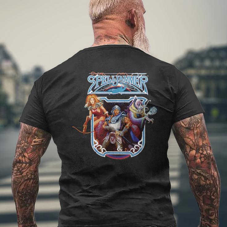 Dungeons & Dragons 50Th Anniversary Spelljammerintage T-Shirt mit Rückendruck Geschenke für alte Männer