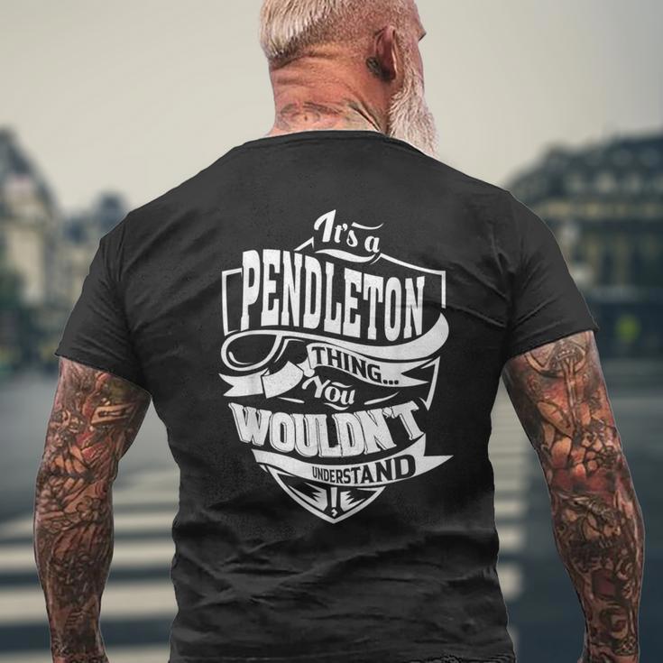 Es Ist Eine Pendleton-Ding T-Shirt mit Rückendruck Geschenke für alte Männer