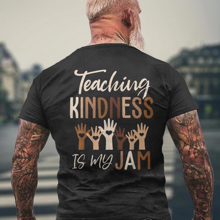 Freundlichkeitermitteln Ist Mein Dingielfalt Lehrer T-Shirt mit Rückendruck Geschenke für alte Männer