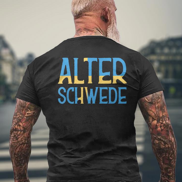 Old Swede Proverb T-Shirt mit Rückendruck Geschenke für alte Männer