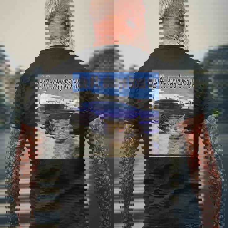 Rule Number 1 Always Boss Up Meme Men's T-shirt Back Print - Seseable