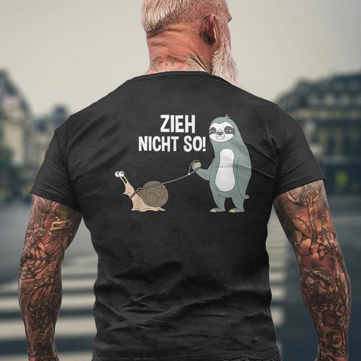 Zieh Nicht So T-Shirt mit Rückendruck Geschenke für alte Männer