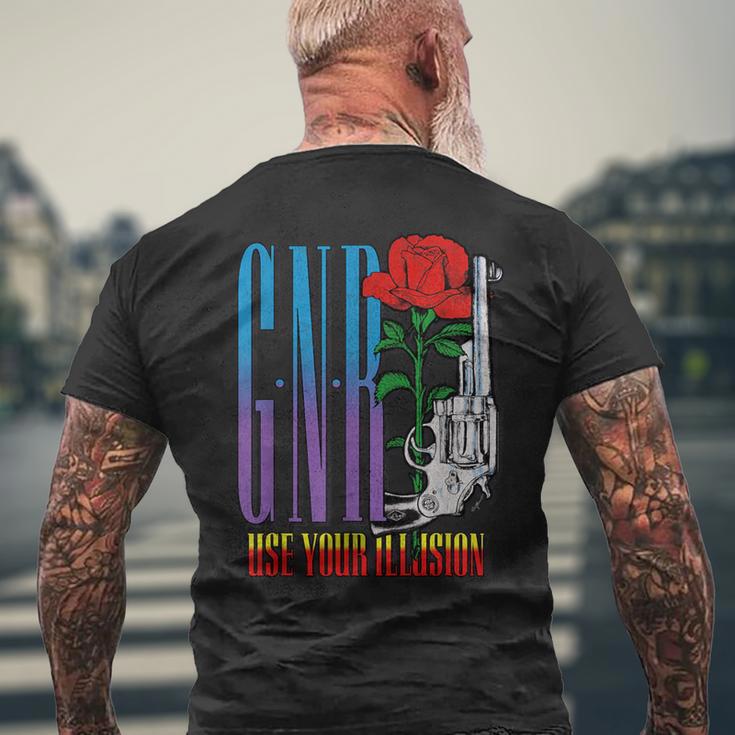 Guns N' Roses Illusions Tour T-Shirt mit Rückendruck Geschenke für alte Männer