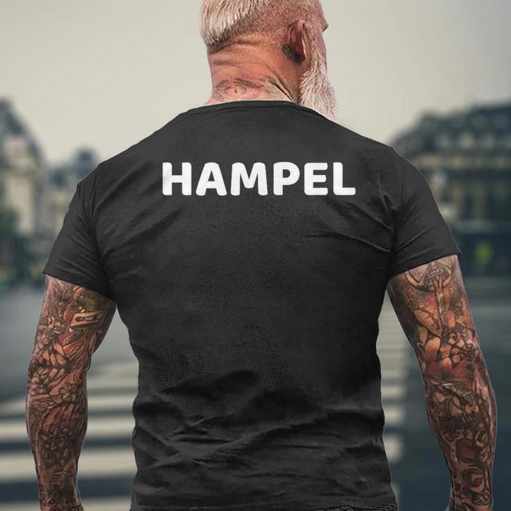 Hampel Nachname Team Hampel Ehe Familienfeier Retro T-Shirt mit Rückendruck Geschenke für alte Männer