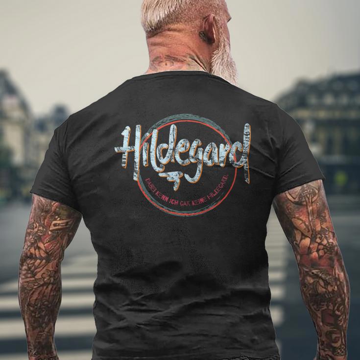 Hildegard Ich Kenn Keine T-Shirt mit Rückendruck Geschenke für alte Männer