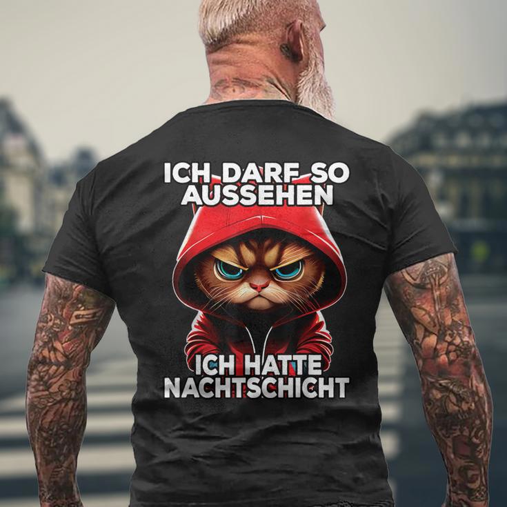 I Ich Kann So Sehen Ich Hatte Cat T-Shirt mit Rückendruck Geschenke für alte Männer