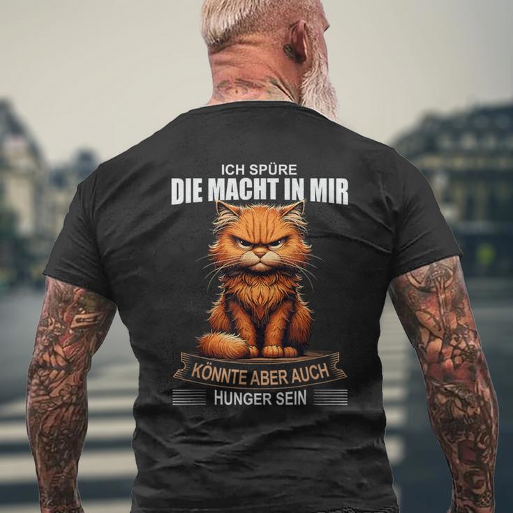 Ich Spüre Die Macht In Mir T-Shirt mit Rückendruck Geschenke für alte Männer