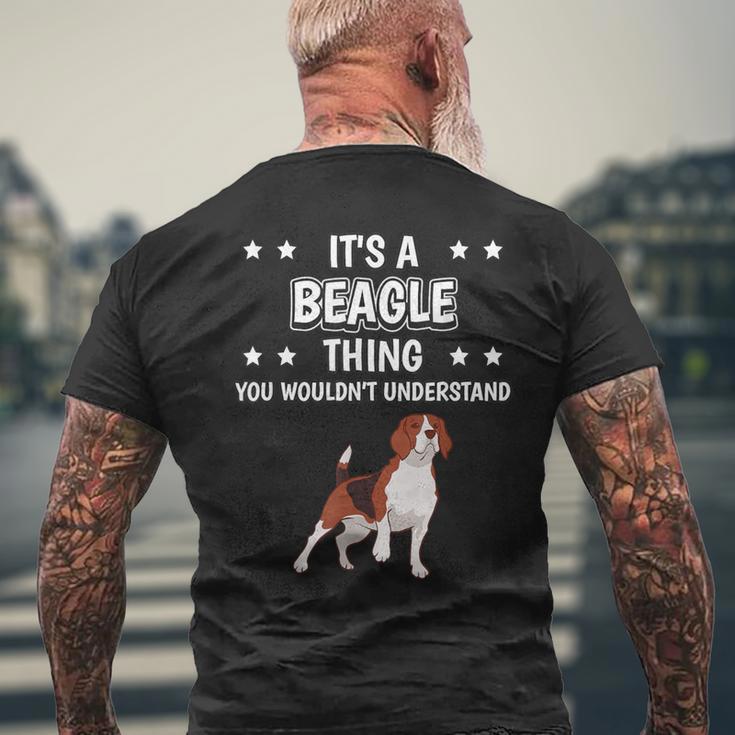 Ist So Ein Beagle Ding Lustiger Spruch Beagle T-Shirt mit Rückendruck Geschenke für alte Männer