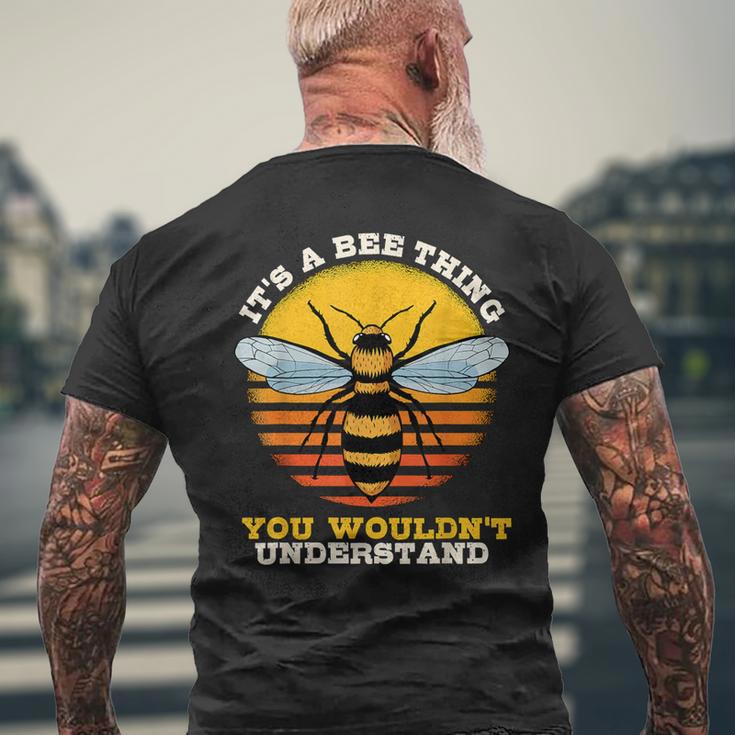 Ist So Ein Bienen Ding Imker Sachen Bienen T-Shirt mit Rückendruck Geschenke für alte Männer