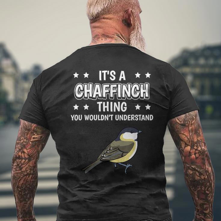 Ist So Ein Buchfink Ding Lustiger Spruch Buchfinke T-Shirt mit Rückendruck Geschenke für alte Männer