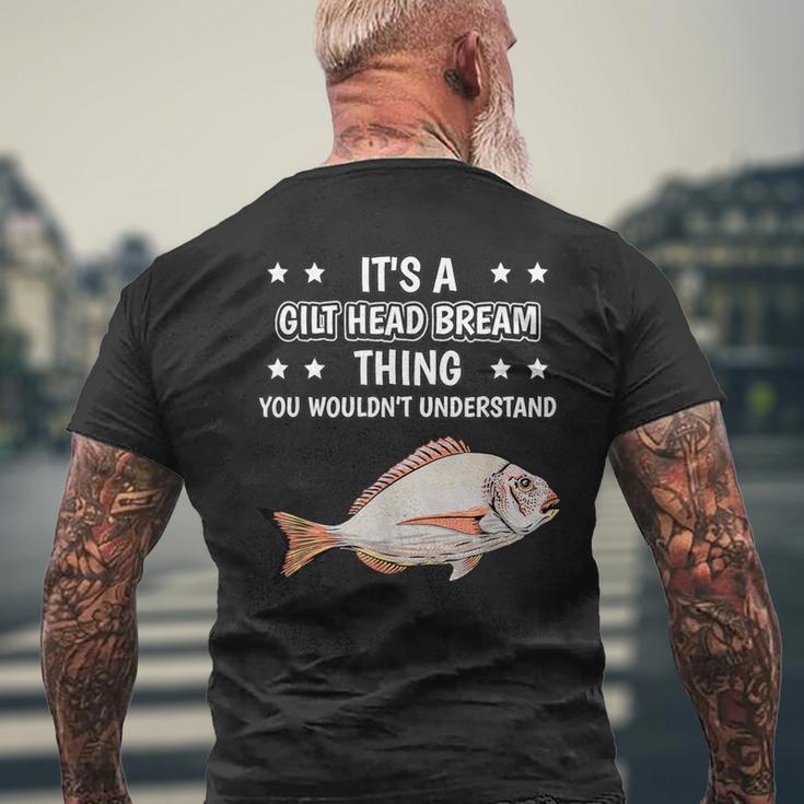 Ist So Ein Goldbrasse Ding Lustiger Spruch Goldbrassen T-Shirt mit Rückendruck Geschenke für alte Männer