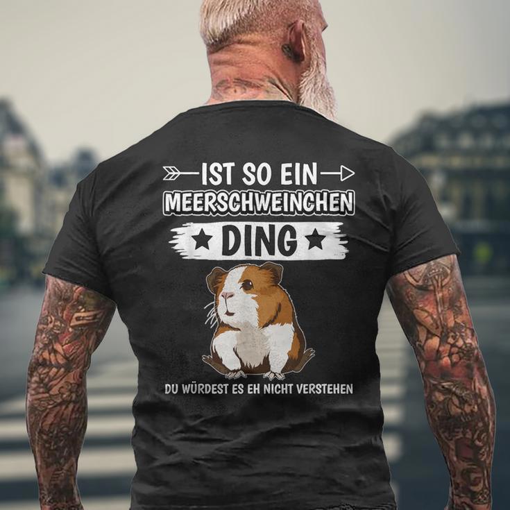 Ist So Ein Guinea Pig T-Shirt mit Rückendruck Geschenke für alte Männer