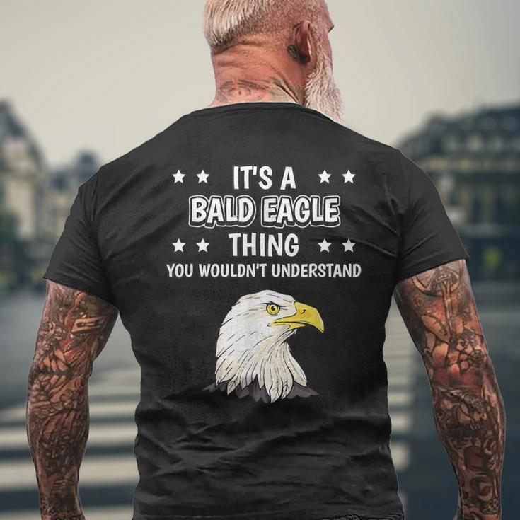 Ist So Ein Weißkopfseeadler Ding Lustiger Spruch Adler T-Shirt mit Rückendruck Geschenke für alte Männer