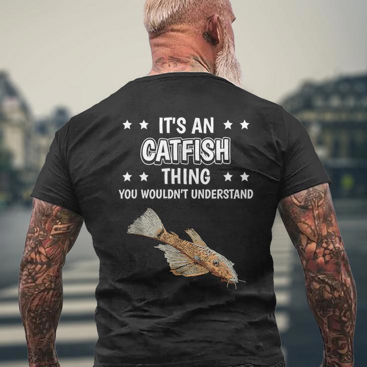 Ist So Ein Wels Ding Slogan T-Shirt mit Rückendruck Geschenke für alte Männer