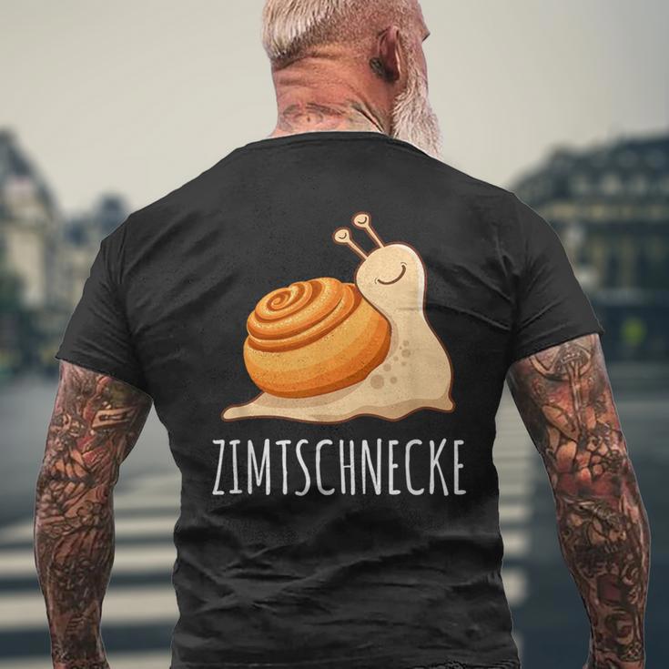 Kanelbull Gifflar Sugar Snail T-Shirt mit Rückendruck Geschenke für alte Männer