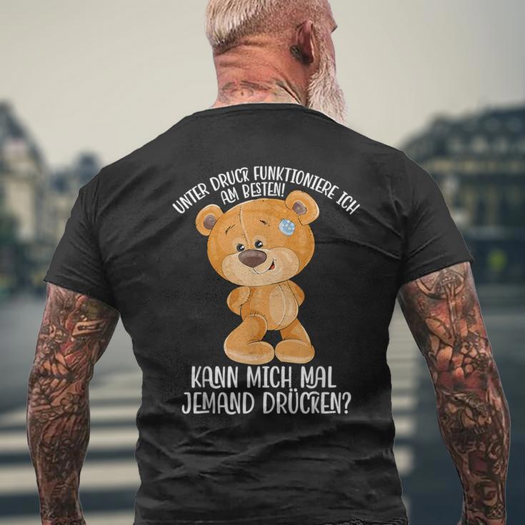 Liebe Teddy Freund T-Shirt mit Rückendruck Geschenke für alte Männer