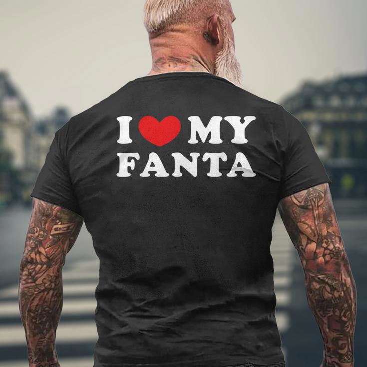 I Love My Fanta I Love My Fanta T-Shirt mit Rückendruck Geschenke für alte Männer