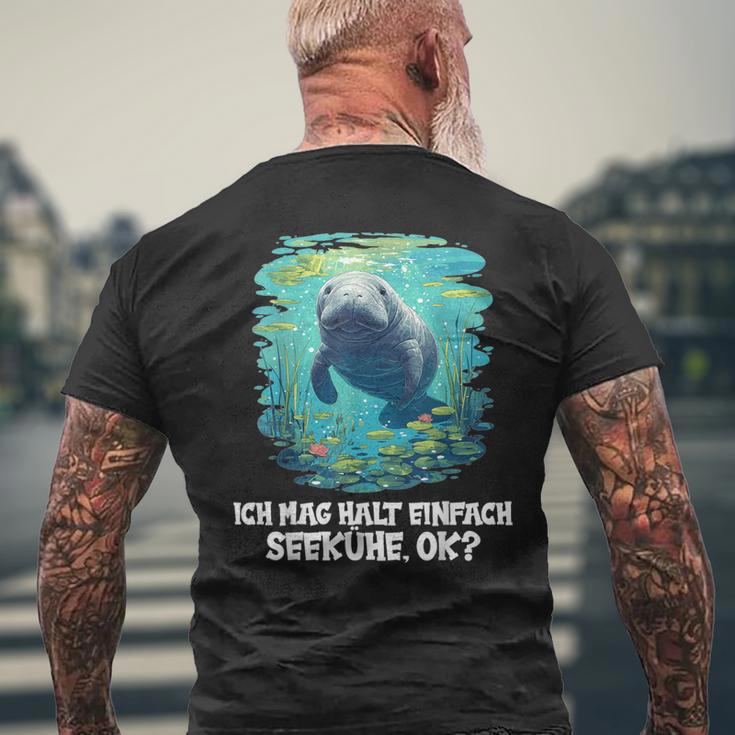 Manati Mana T-Shirt mit Rückendruck Geschenke für alte Männer