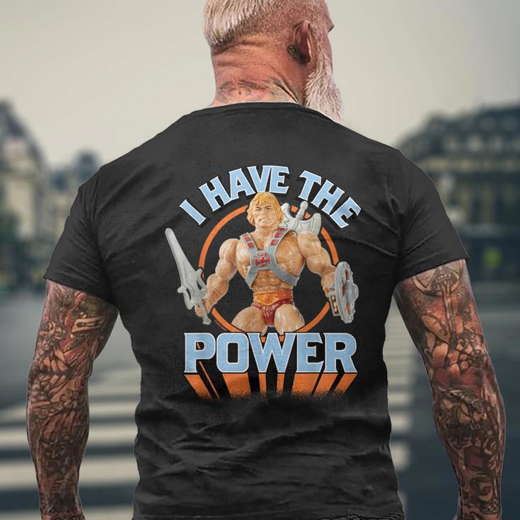 Masters Of The Universe Ich Habe Die T-Shirt mit Rückendruck Geschenke für alte Männer