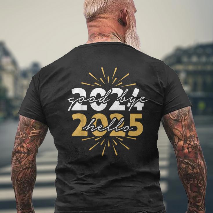 Matching Family Party New Years Eve Goodbye 2024 Hello 2025 Men's Back ...