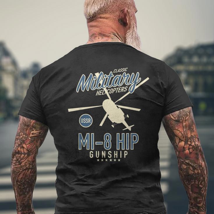 Mi-8 Hip T-Shirt mit Rückendruck Geschenke für alte Männer