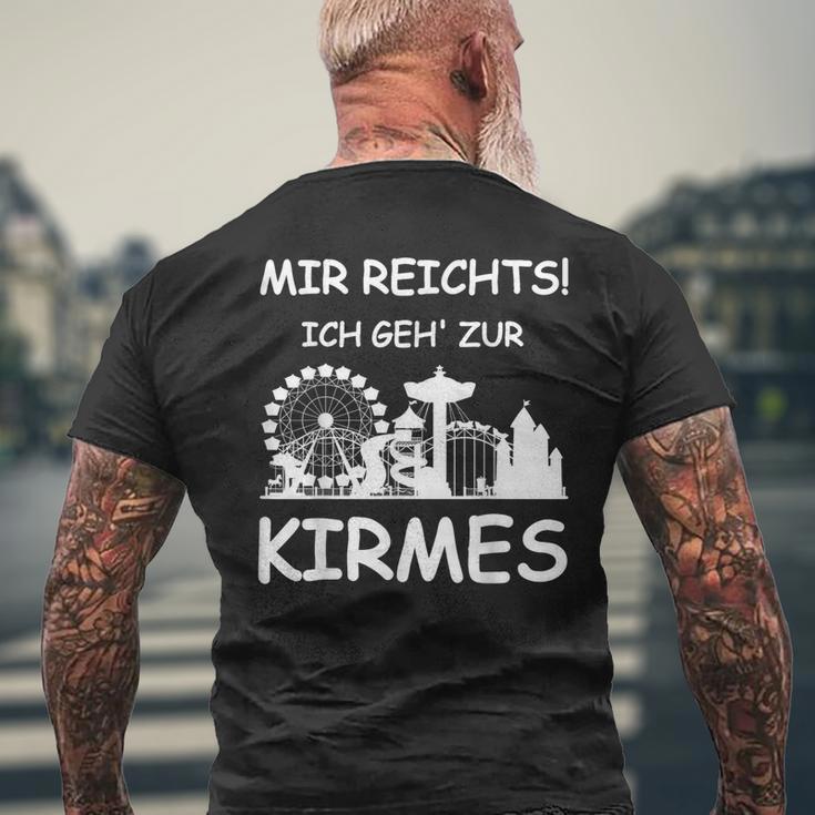 Mir Reicht's Ich Geh Zur Kirmes Retro Saying T-Shirt mit Rückendruck Geschenke für alte Männer